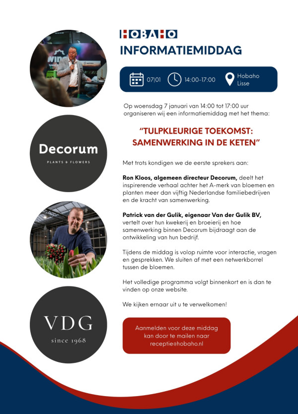 Informatiemiddag uitnodiging